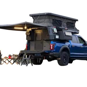 Pickup Truck Camper Militery