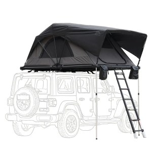 Waterproof 4 Person SUV 4X4 Soft Shell Roof Top Tent