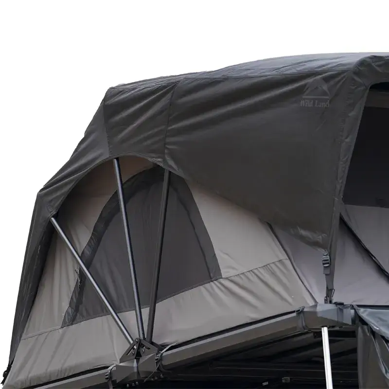 Waterproof 4 Person SUV 4X4 Soft Shell Roof Top Tent - Image 5