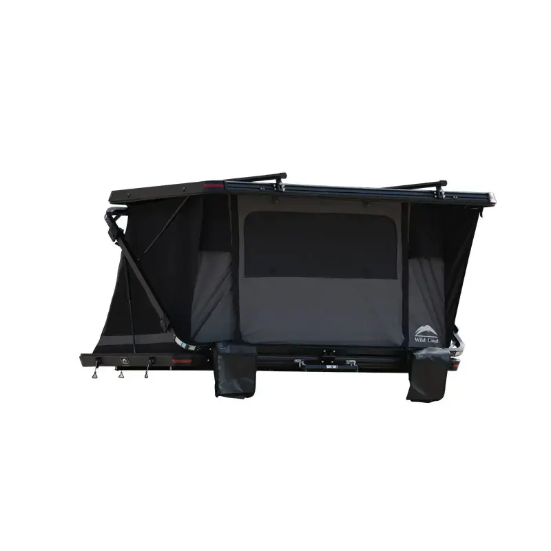 Rooftop Tent WildLand | Rock Cruiser Pro 140 - Hard Sheel Roof Top Tent for Trucks, SUVs, Trailers and Cars - Image 3