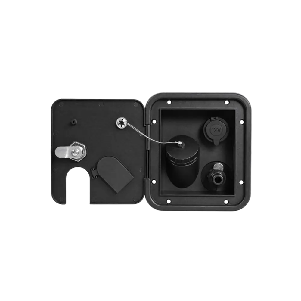 Sparepart Basecamp X Auto – Water Inlet Pipe Rugged Cover with Lock for RV Motorhome