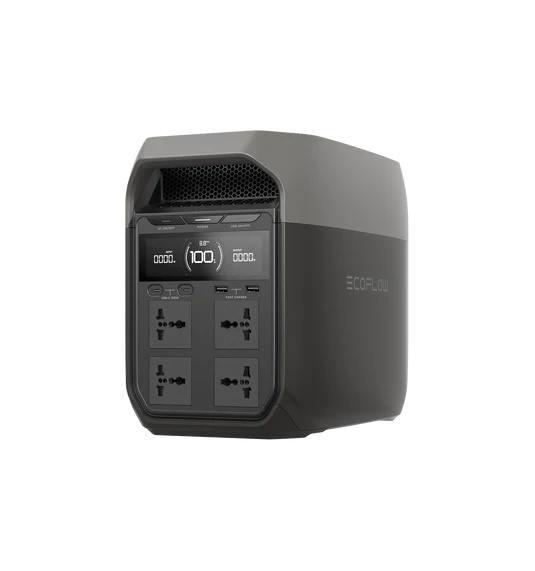 EcoFlow Portable Power Stasion DELTA 3 - 1024Wh 1800W, (Baterai dapat diperluas)